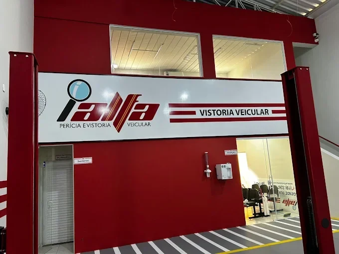 Fachada da Alfa Perícia e Vistoria Veicular, unidade Campinas